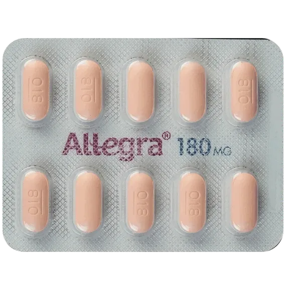 allegra 180mg tablet 10's